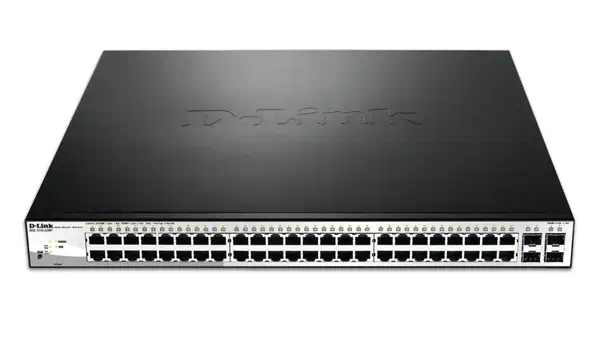 D-Link DGS-1210-52MP Géré L2 Gigabit Ethernet (10/100/1000) Connexion Ethernet, supportant l'aliment_1