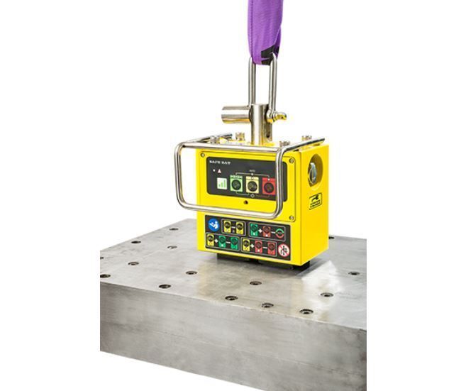 Électroaimant de levage sur batterie - SB 200 - Pour matériau plat (200 kg) et rond (50 kg)_1