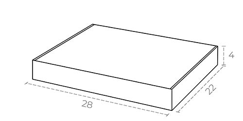 Boîte cadeau et d'expédition personnalisée FEFCO 427 - Smartpack - 29,6×22,6×4,3 cm en micro-cannelure 1,6 mm_1