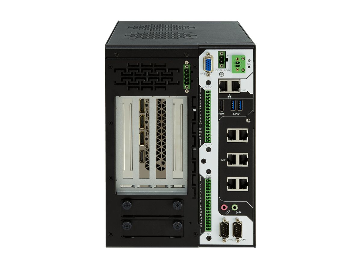 FPC-9107-P6-G2 - PC industriel durci pour IA avec processeur Intel® Core™ i9/i7/i5/i3 et PoE_1