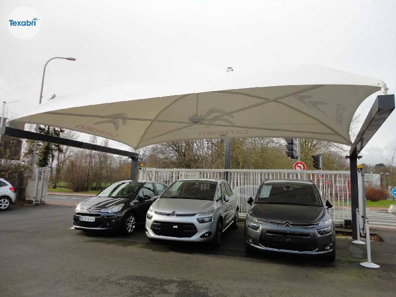 Abri pour espace de livraison et restitution - Personnalisable et modulable à l'infini - Texabri_1