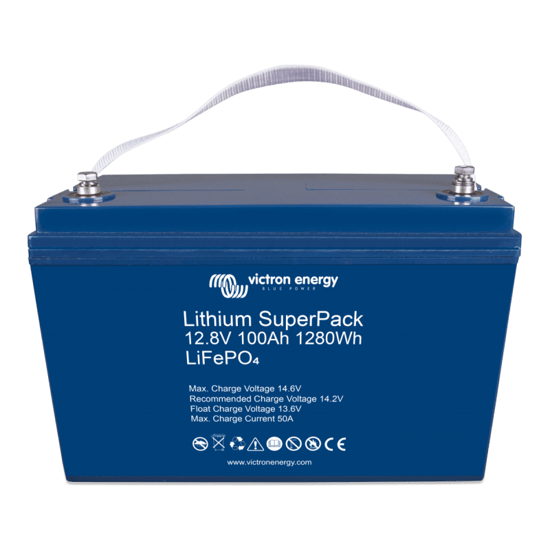 Batterie lithium 100Ah 12V SUPERPACK VICTRON - BMS intégré, 5000 cycles, technologie performante_1