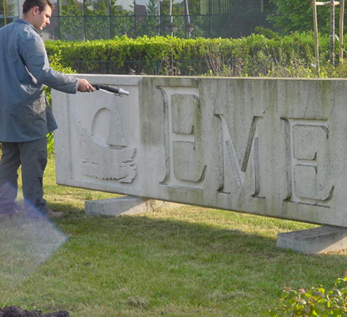 Kit d'aérogommage complet MAXI TOPOLINO 18 - Aérogommeuse avec compresseur CM7 et épurateur P104 pour sablage et décapage de toutes surfaces_1