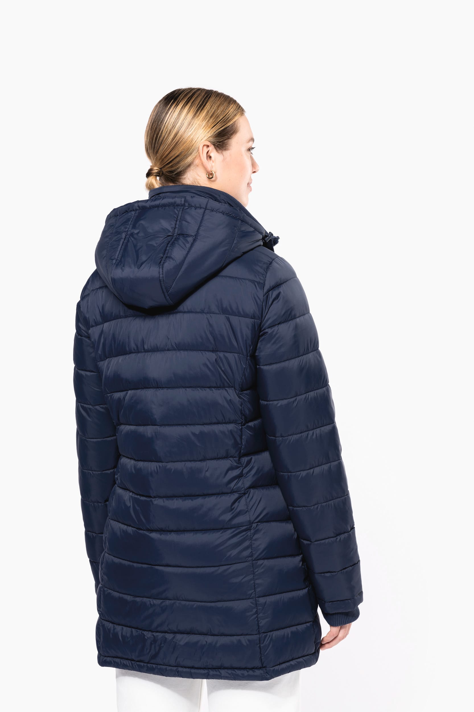 Parka doudoune légère à capuche femme - Kariban - Réf: K6129 - Coupe cintrée et look sportswear_1