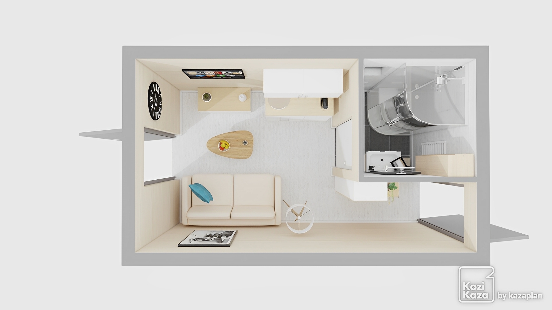 Studio de jardin étudiant - 15m2 equipé_1