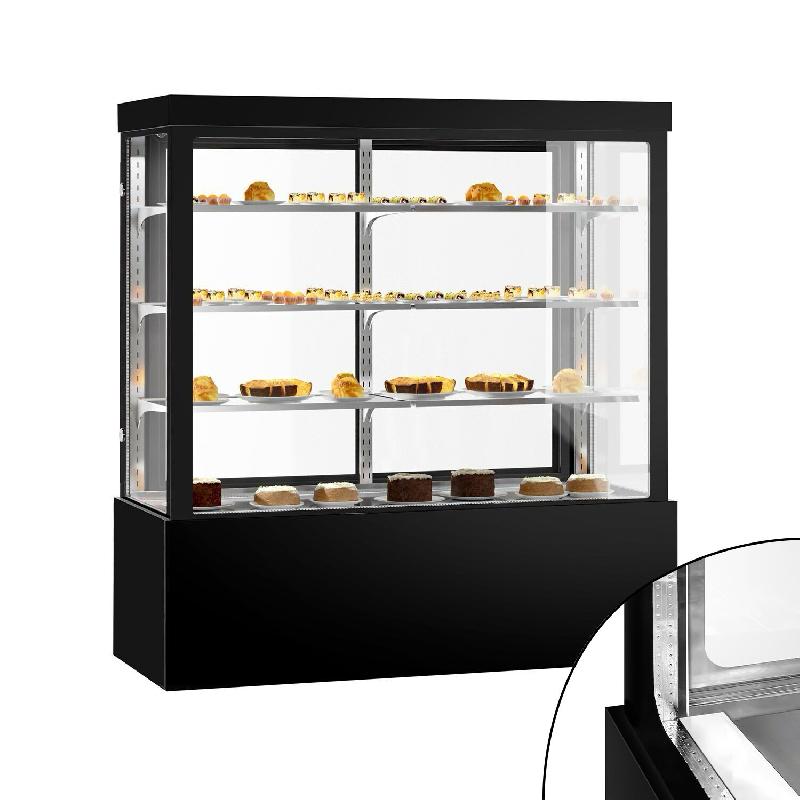 Vitrine réfrigérée 1800 mm - 1850L - double vitrage avec 3 étagères | KTG187W_1
