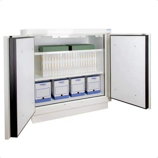 Armoire à documents Trionyx - résistance au feu 90 minutes - 2 portes - Ref 793+DE_1