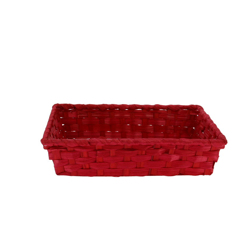 Corbeille bambou Vieto rouge 28x20 -_1