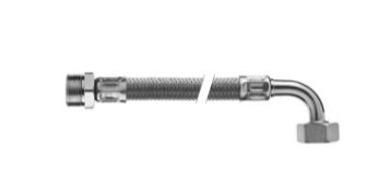 Ezyflex EI / DN10-DN13 - Flexible métallique IF / tresse inox - Raccords laiton nickelé_1