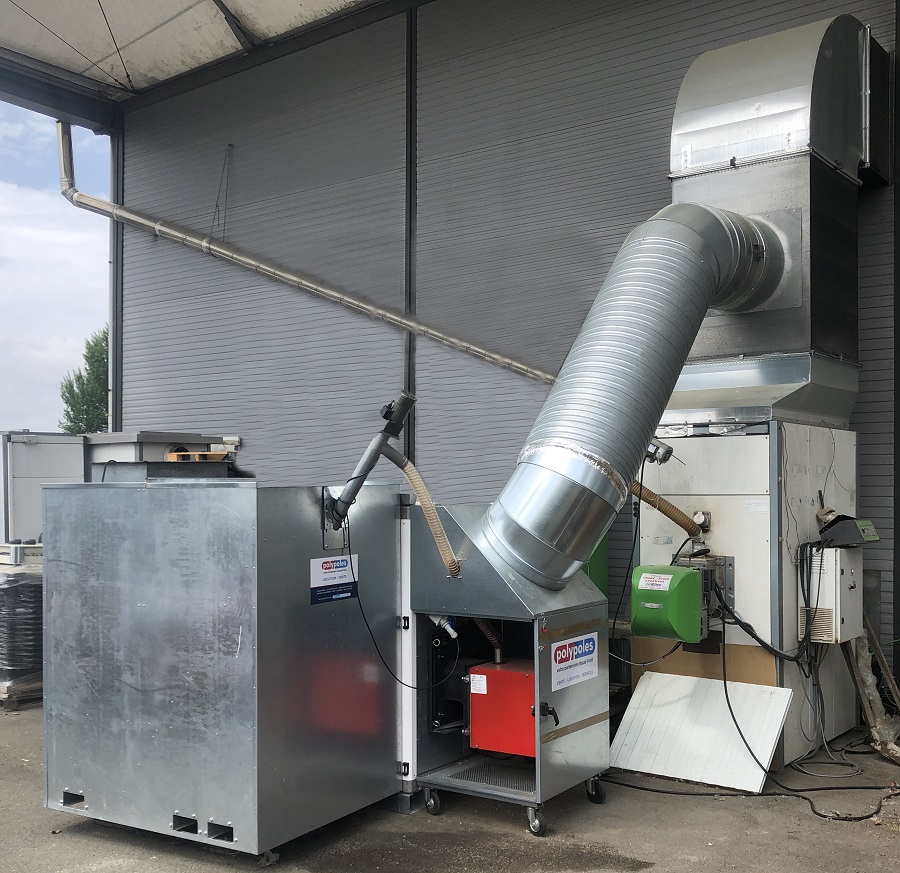 Générateur d'air chaud biomasse GT-210 - 190 kW - Débit 14000 m3/h - Brûleur multi-combustible_1