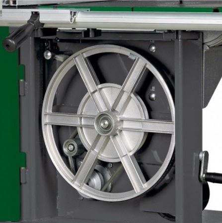 Scie verticale Holzkraft HBS 361-2 - 5902436 - idéale pour travaux de précision et usage occasionnel_1