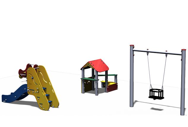 Structure de jeu combinée pour enfants de 6 mois à 5 ans - MANEO01 - TB06PE - PNEOBB - VN01PE