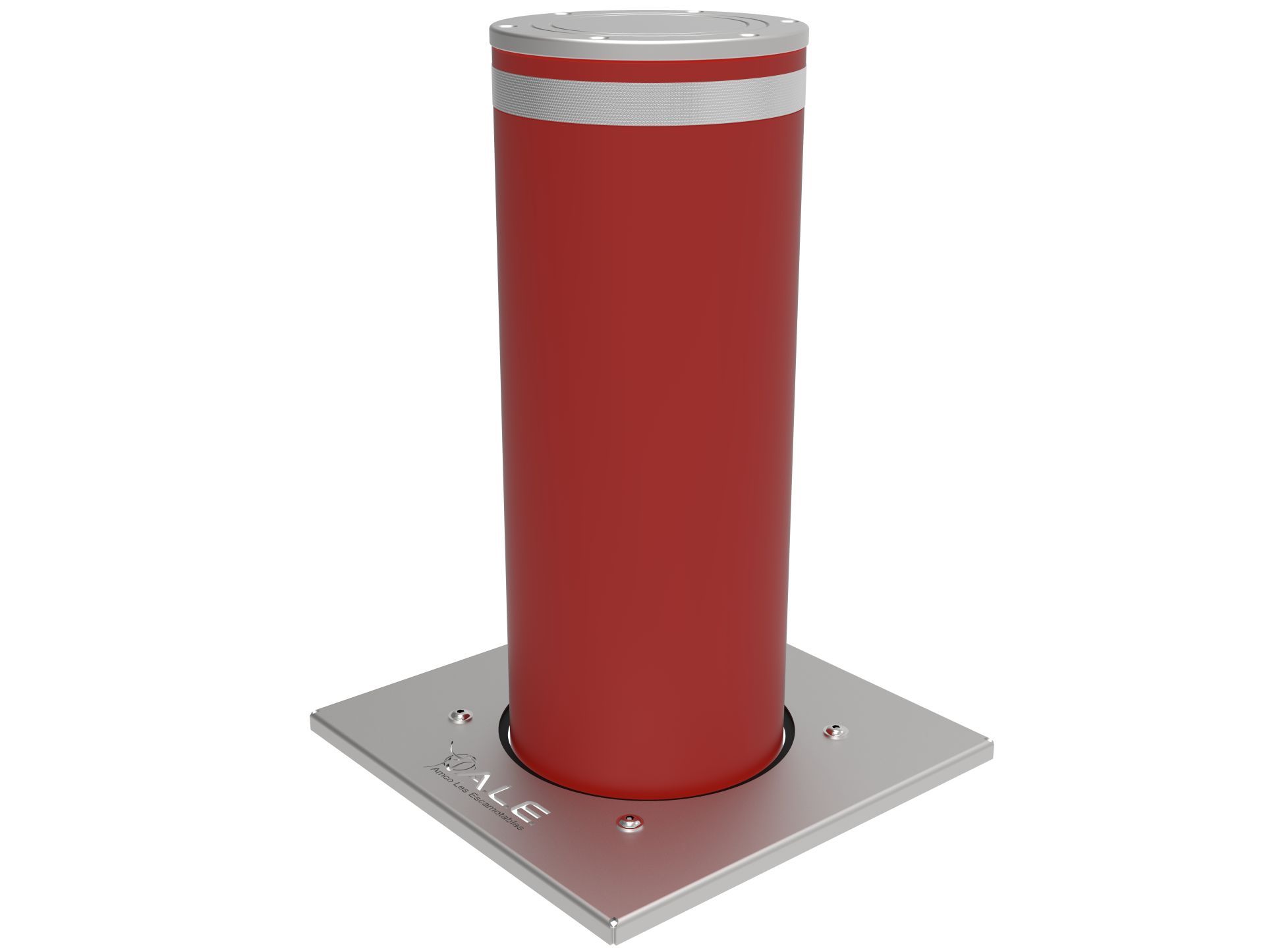 Borne escamotable automatique en acier hauteur 600 mm ø250 mm - A25-60 C80_0