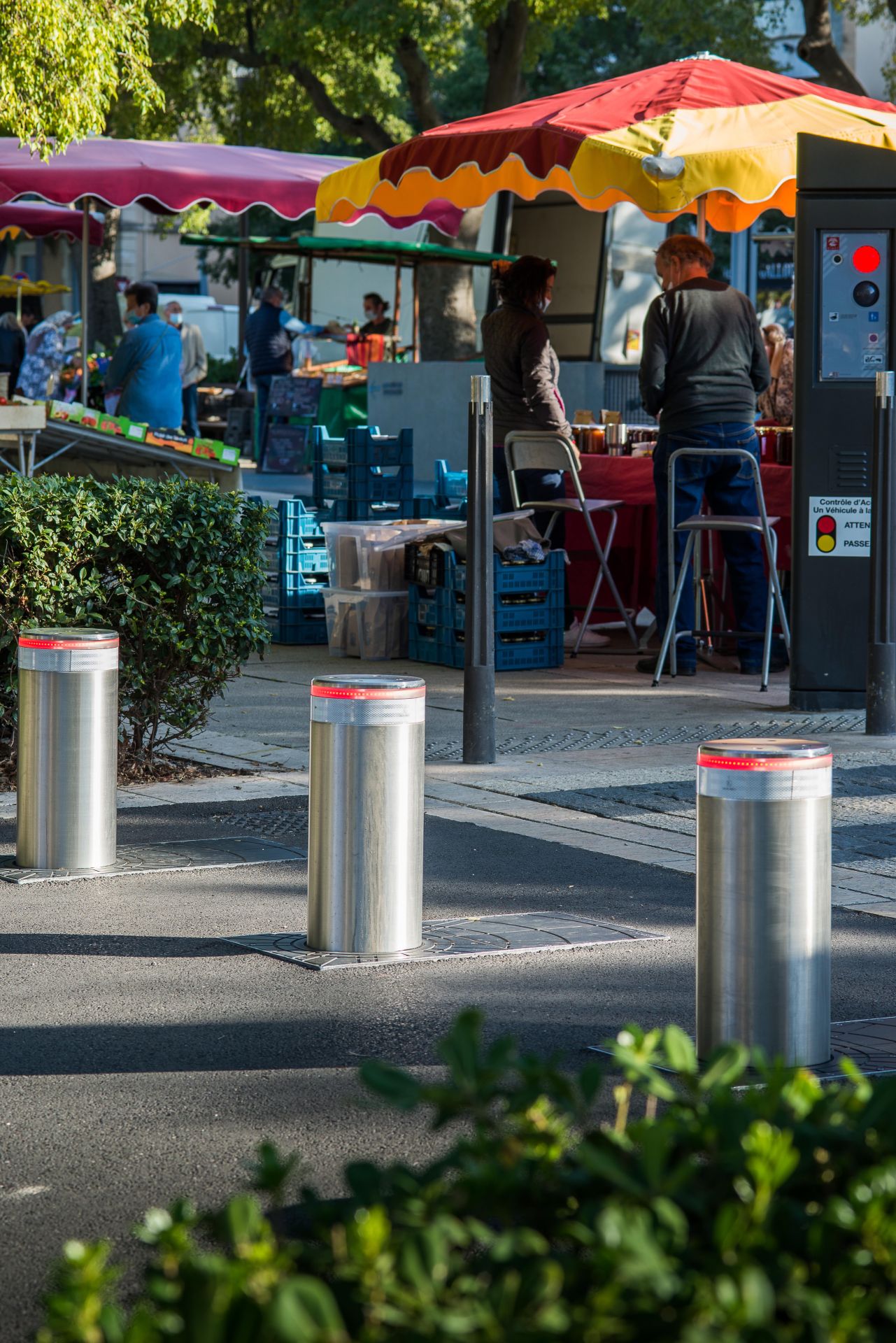 Borne escamotable automatique haute résistance - Citadine BES - Résistance élevée 661 kJ - Garantie 5 ans_2