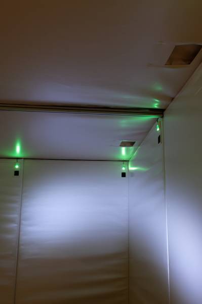 Cabine de protection laser active montable et démontable - ARDOP Industrie - ARD-JUT-CAB-ACTIVE-3300 - Dimensions standards 3300 x 3300 x 2250 mm_1