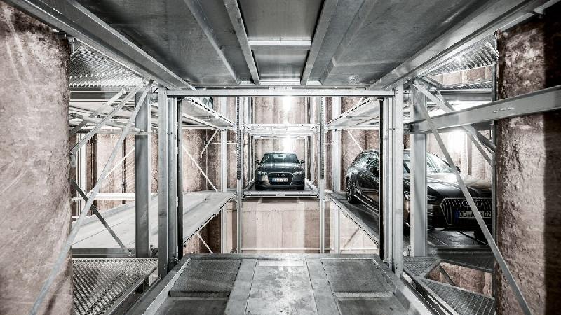 Parking semi-automatisé compact jusqu'à 22 véhicules - Crossparker 558_1