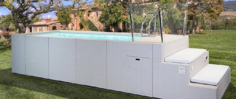 Piscine hors sol haut de gamme Laghetto - modèle Dolce Vita Yatch - design élégant et polyvalence à Cassis_1