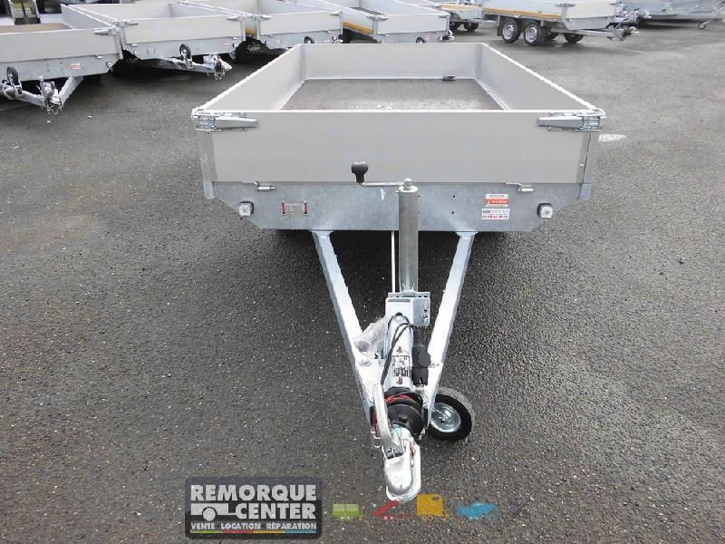Plateau EDUARD 311 x 160 cm - Double essieu freiné, Ridelles 30 cm - Référence MP 205 113 750 1_1