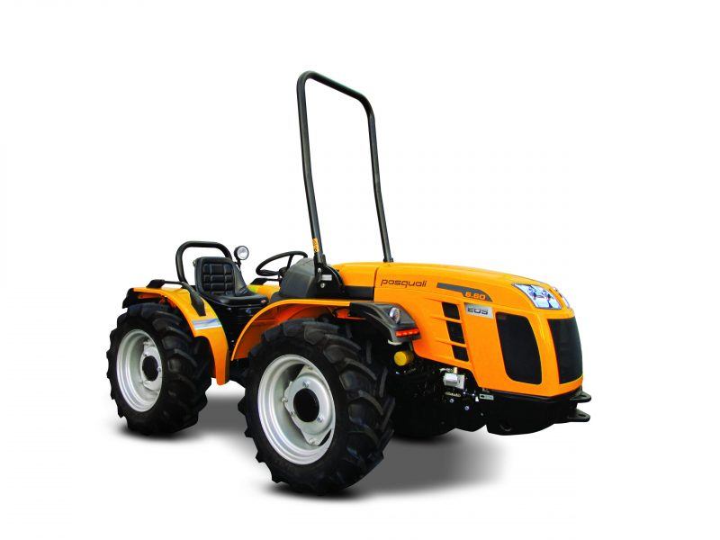 Tracteur agricole à 4 roues égales à direction par articulation centrale - pasquali eos 5.60 articulé - 48 cv_1