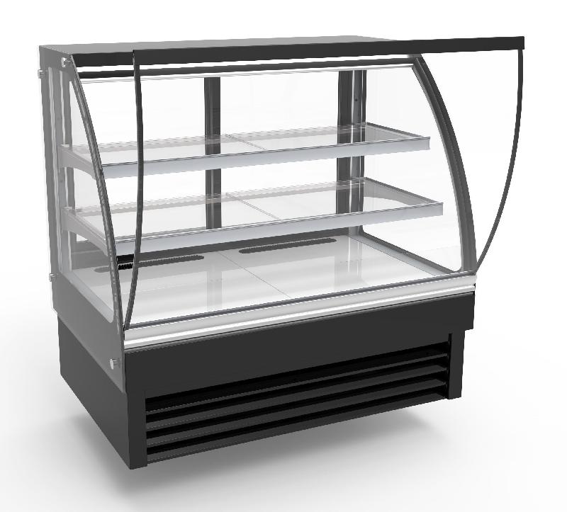 1200 vitrine réfrigérée ronde 236l 7450.0805 COMBISTEEL_1
