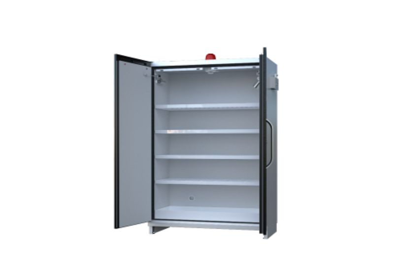 Armoire pour batterie lithium-ion - Coupe-feu 90 minutes - Extincteur FirePro - Conforme EN14470-1 TYPE 90_1