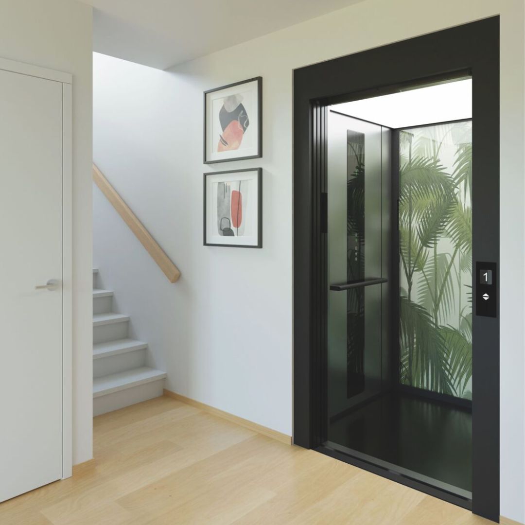 Ascenseur privatif haut de gamme modulable - Cibes C1 Pure avec cabine élévatrice personnalisable_1