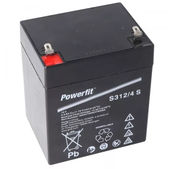 Batterie Exide Powerfit S312/ 4 S 12V 4Ah_1