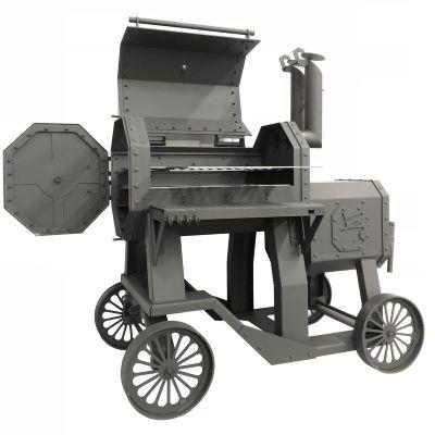 Fumoir à chaleur stable pour cuisson homogène