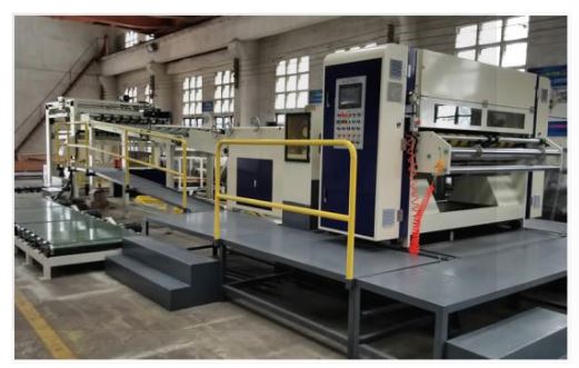 Ligne de production de carton ondulé 2 plis à grande vitesse - contrôle Siemens PLC - largeur 1200mm-2500mm - flûtes A, C, B, E, F, G, N_1