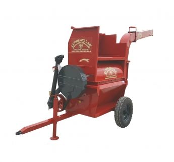 Nck-06 OM Pailleuse Agricole - Cetinkayalartarim - Longueur totale: 3850 mm, 40 doigts de tambour, réservoir 1200 mm_1