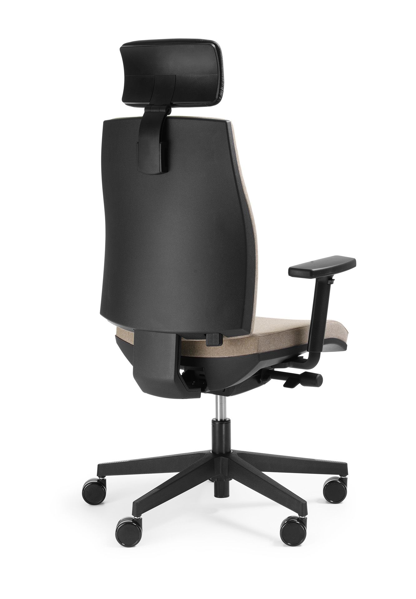 Siège opérateur pivotant ergonomique avec dossier coque et options personnalisables - Corr_1