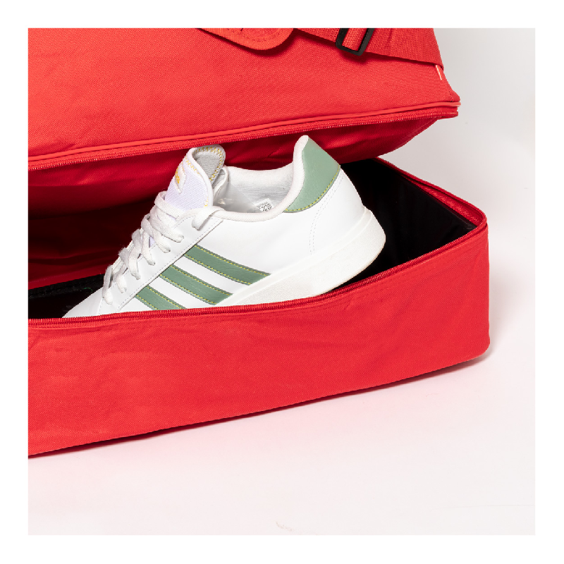 Sac de sport en RPET - avec compartiments zippés, compartiment à chaussures et bandoulière réglable_1