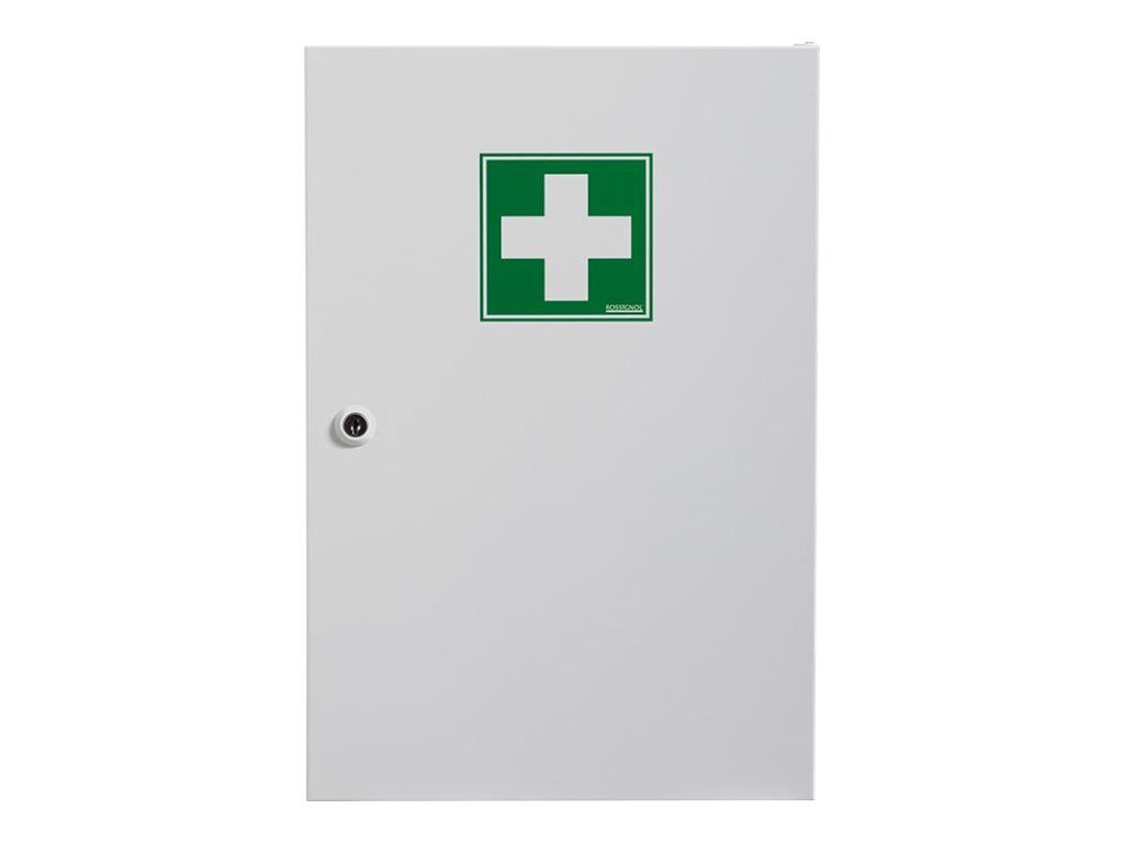 Armoire à pharmacie 1 porte - blanc - Clinix - Rossignol - acier poudré anti-UV - réf. 79443127_1