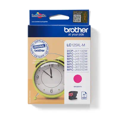 Brother LC125XLM cartouche jet d'encre magenta_1