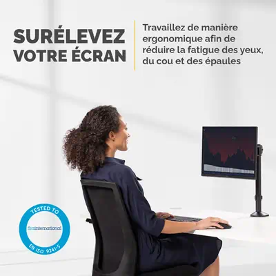 Fellowes Reflex 8502501 support d'écran plat pour bureau 81,3 cm (32