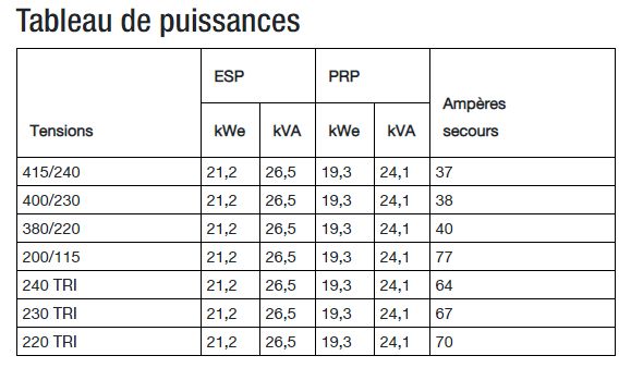 K27 Groupe électrogène industriel SDMO - 400/230 V - Moteur KOHLER KDI2504M - Régulation mécanique - Coffret APM303_1