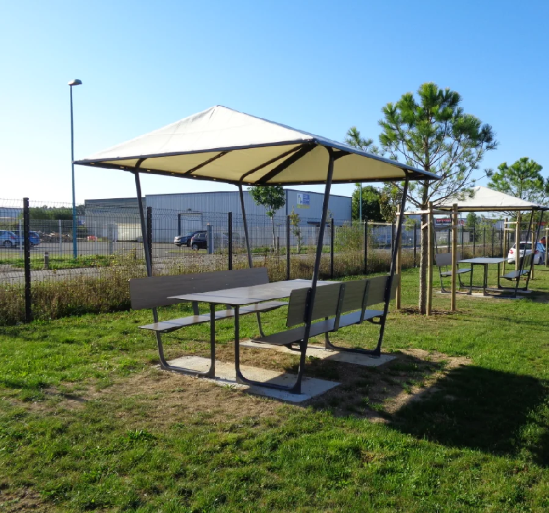 Table couverte pique-nique 8 places_1