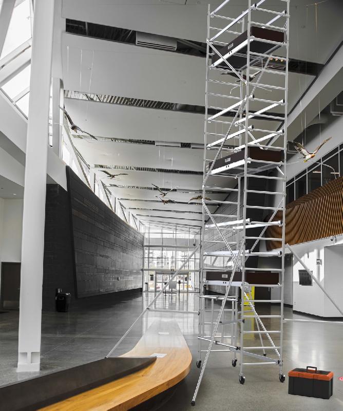 Échafaudages roulants en aluminium Runner - 1 plancher - Plancher de 1,6 m_1