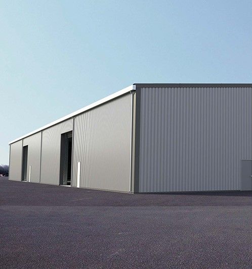 Entrepôt démontable Nextensia conçu pour une installation rapide et une utilisation flexible