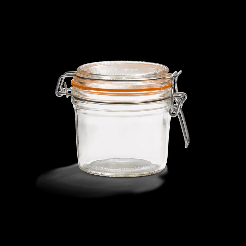 Lot de 6 bocaux Terrine Le Parfait Super - 350 g - Ø 85 mm (joint compris) - fermeture inox_1