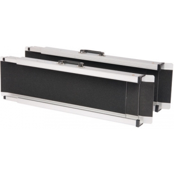 Rampe d'accès téléscopique en aluminium - MX-TR-150 - longueur jusqu'à 300 cm, surface antidérapante, pliable et sécurisée_1