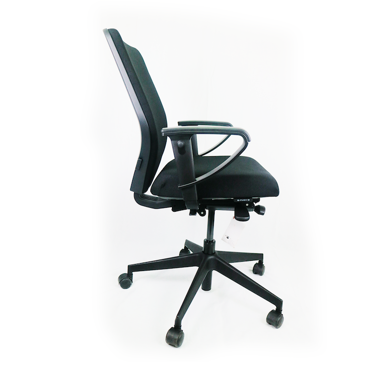 Viasit - Fauteuil de bureau ergonomique d'occasion avec accoudoirs réglables et mécanisme synchrone - Confort et résistance_1