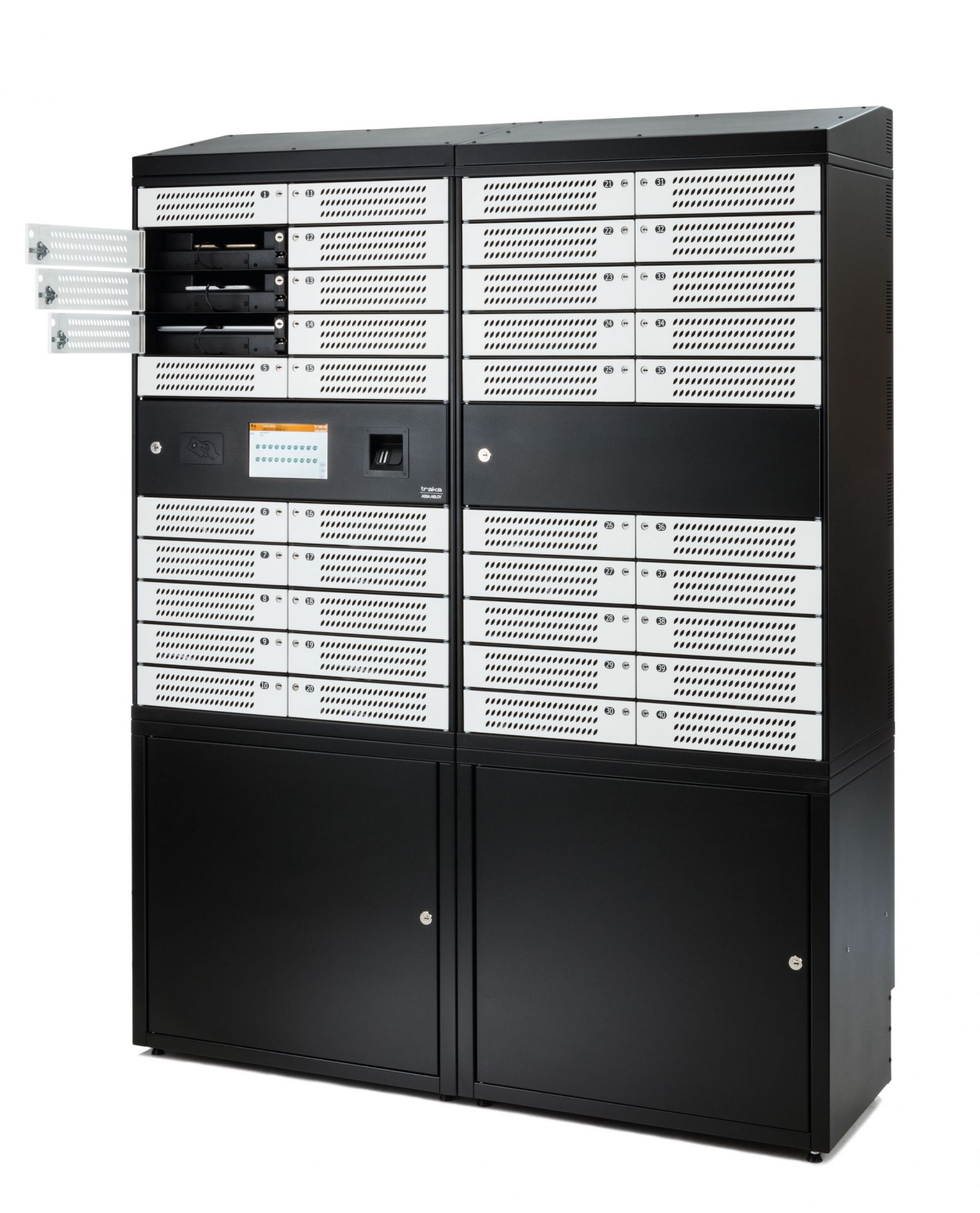 Casier électronique sécurisée pour tablettes et pc portables - traka box_1