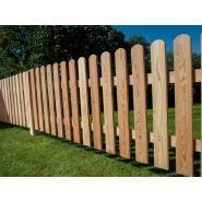 Clôture Bressanone - Clôtures en bois Pircher - Mélèze alpin brut 200 x 79 cm_1