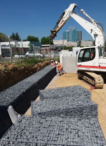 Gabion pré-rempli prêt à poser - Mise en place facile et rapide - Panneaux renforcés fil 5,5mm_1