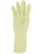 Gants de protection chimique KPT - Type B - Latex - Sans support - Non floqué - 280 mm_1
