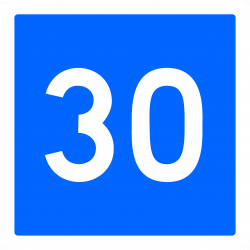 Panneau indication vitesse conseillée C4A - WP Signalisation - Haute durabilité et éco-responsable_1