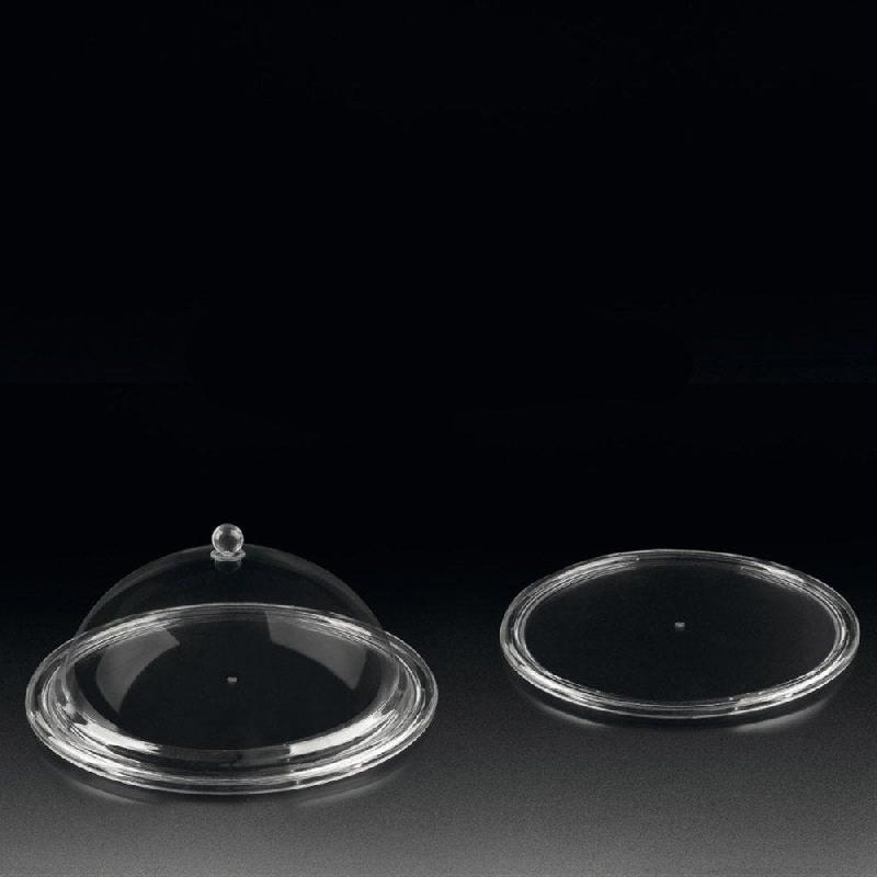Plateau pour cloche 36153 polycarbonate transparent Ø35,5x2cm_1