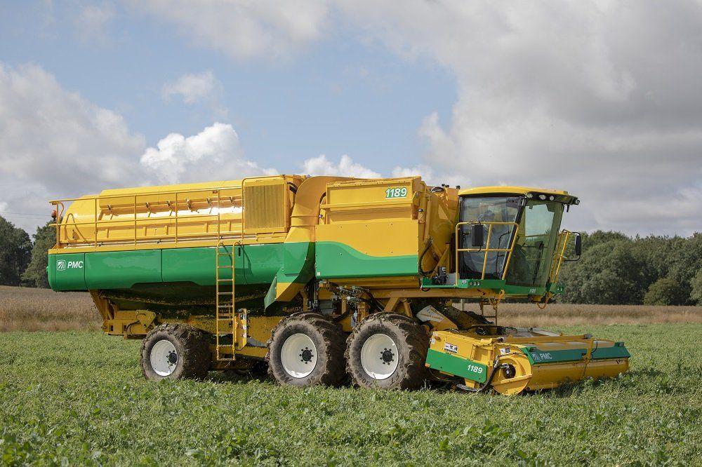 Récolteuse performante pour pois verts, borlotti et haricots flageolets
