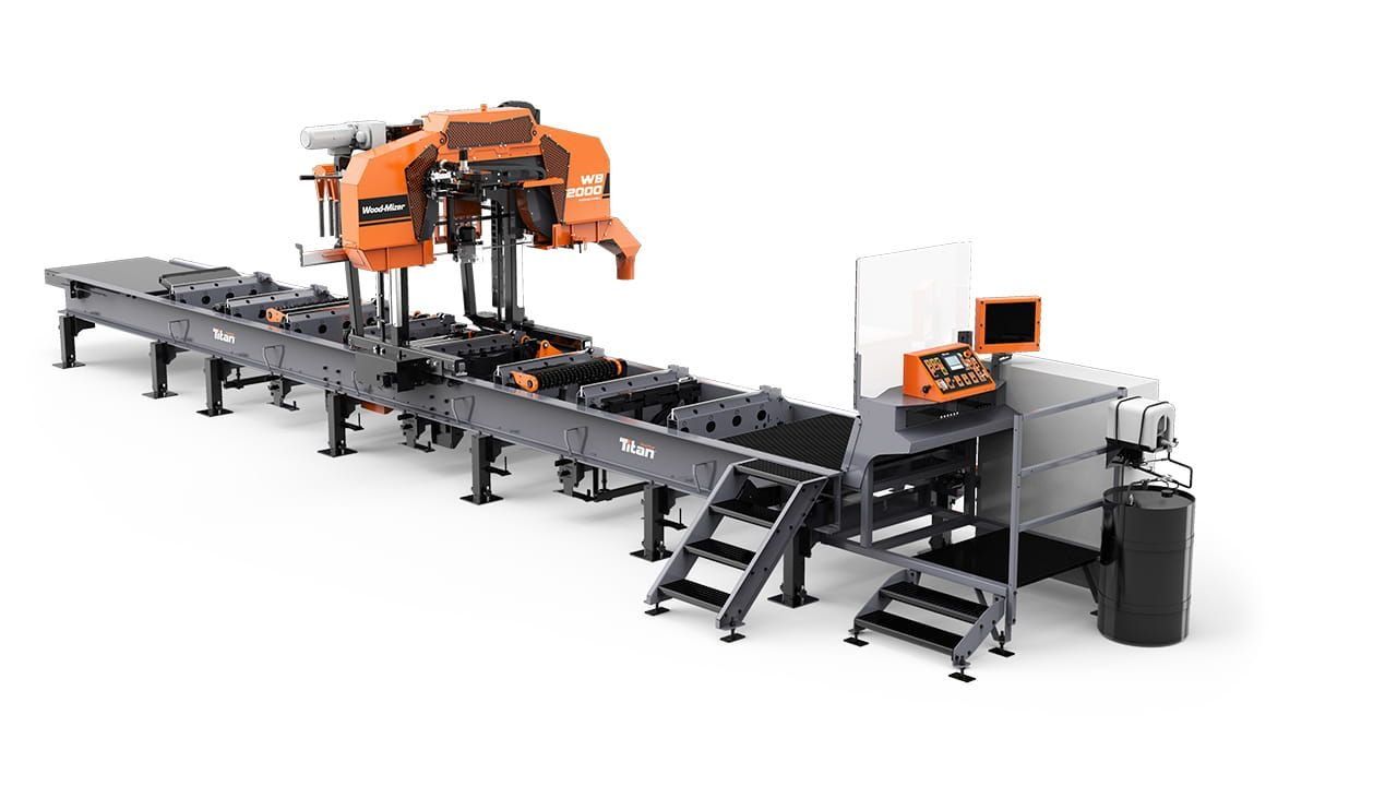 Wb2000 - scie industrielle - wood mizer france - puissance: 37kw moteur_1